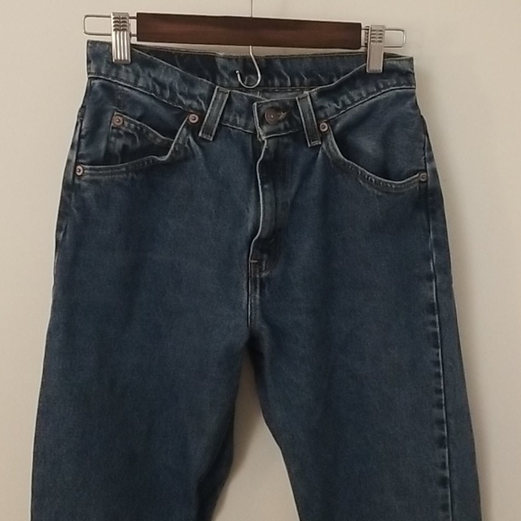 Vtg Levi's 962 Junior High Rise Tapered Leg Baggy Baddie Jeans 27 x 31 - Picture 3 of 9